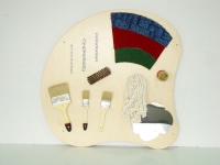 Тактильная панель "Тело гусеницы" (кисточки) - «globural.ru» - Можайск