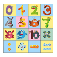 Коврик для логобота Пчелка "Цифры" - «globural.ru» - Можайск