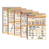 Комплект таблиц по всему курсу алгебры (50 шт., А1, полноцв, лам.) - «globural.ru» - Можайск