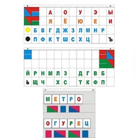 Демонстрационное пособие "Касса "Лента букв" - «globural.ru» - Можайск