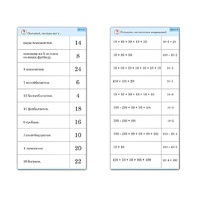 Комплект карточек (10) "Обучающий калейдоскоп. Умножение на 2, 5 и 10" - «globural.ru» - Можайск
