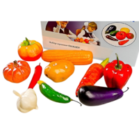 Набор муляжей овощей 10 штук - «globural.ru» - Можайск