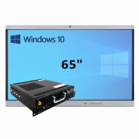 Интерактивная панель 65" (встроенный ПК Win10, Intel i5) - «globural.ru» - Можайск