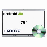 Интерактивная панель 75" (Android) - «globural.ru» - Можайск