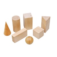 Набор "Тела геометрические" (дерево) - «globural.ru» - Можайск