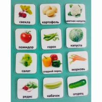 Набор карточек "Овощи" - «globural.ru» - Можайск