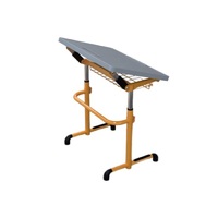 Стол ученический одноместный с механизмом многоступенчатой регулировки высоты 5-7 гр.р. - «globural.ru» - Можайск