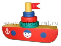 Мягкий модуль-конструктор “Пароход” (ВИК) - «globural.ru» - Можайск