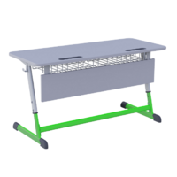 Парта Nomad двухместная регулируемая по высоте - «globural.ru» - Можайск