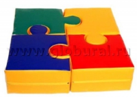 Мягкий модуль конструктор  "Пазлы" (ВИК) - «globural.ru» - Можайск