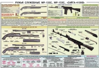 Плакат "Ружья служебные МР-133С, МР-153С, Сайга-410КВ" - «globural.ru» - Можайск