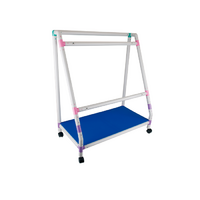 Подставка для детской развивающей доски "Гигантская мозаика" с одной пластиковой полкой - «globural.ru» - Можайск