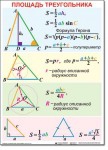 Геометрия «Треугольник» Комплект таблиц по геометрии математике. - «globural.ru» - Можайск