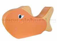 Напольная игрушка "Рыбка" с аппликацией (ВИК) - «globural.ru» - Можайск