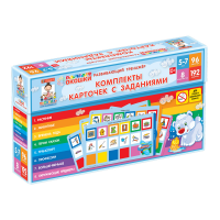 Развивающий тренажёр "Разноцветные окошки" 5-7 лет. Дополнительный набор карточек к базовому комплекту - «globural.ru» - Можайск
