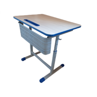 Стол ученический одноместный "Киташка -1" с регулировкой наклона столешницы - «globural.ru» - Можайск