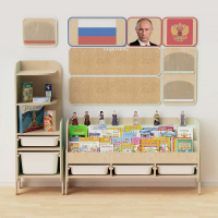 Средний уголок патриотического воспитания в группе ДОУ - «Родина моя» - «globural.ru» - Можайск