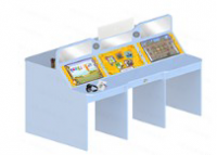 Логопедический стол «Лого» для троих детей и педагога - «globural.ru» - Можайск