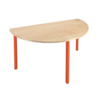 Стол детский полукруглый нерегулируемый ЛДСП - «globural.ru» - Можайск