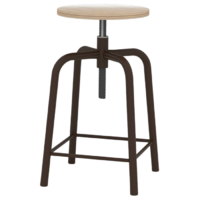 Табурет рабочий (винтовой механизм регулировки высоты сиденья) - «globural.ru» - Можайск