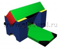 Модуль Трансформер №8 (с брусом и V-опорами, ВИК) - «globural.ru» - Можайск