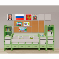 Уголок патриотического воспитания для дошкольников "Россия" Максимальный - «globural.ru» - Можайск