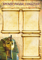 Стенд "Время, люди, события (папирус)" - «globural.ru» - Можайск