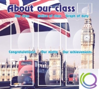 Стенд "About our class" - «globural.ru» - Можайск