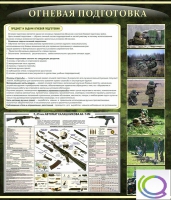 Стенд "Огневая подготовка" (вариант 3) - «globural.ru» - Можайск