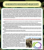 Стенд "Основы военной службы" - «globural.ru» - Можайск