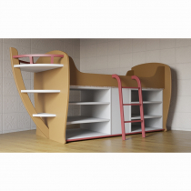 Детская кровать-чердак «Корабль» - «globural.ru» - Можайск