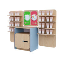 Питьевая зона из коллекции «НЕГА» (цвет голубой) - «globural.ru» - Можайск