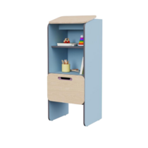 Родительский столик для записей во входную группу из коллекции мебели «НЕГА» (цвет голубой) - «globural.ru» - Можайск