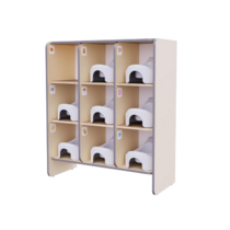 Детский стеллаж под горшки из коллекции «НЕГА» (бежевый) - «globural.ru» - Можайск