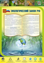 Стенд "Экологический закон РФ" - «globural.ru» - Можайск