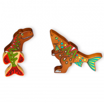 Магнитный деревянный конструктор "Дино" - «globural.ru» - Можайск