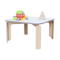 Квадратный растущий стол из коллекции «НЕГА» р.гр. 0-1 (цвет голубой) - «globural.ru» - Можайск