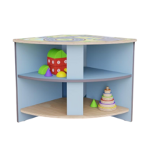 Угловое место для хранения из коллекции «НЕГА» (голубой) - «globural.ru» - Можайск