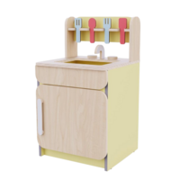 Раковина со столовыми приборами из коллекции «НЕГА» (желтый) - «globural.ru» - Можайск