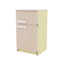 Холодильник из коллекции «НЕГА» (желтый) - «globural.ru» - Можайск