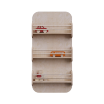 Настенная полка с тремя уровнями из коллекции «НЕГА» - «globural.ru» - Можайск