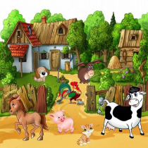 Свето-звуковая панель "Ферма" - «globural.ru» - Можайск