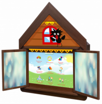 Логопедический комплекс "Домик Антошки" (навесной) - «globural.ru» - Можайск