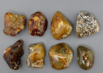 Сердолик, полированная галька 4,5-6,5 см - «globural.ru» - Можайск