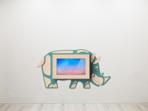 «Носорог» - Декоративная сенсорная панель 32" - «globural.ru» - Можайск