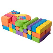 Конструктор мягкий 52 блока - «globural.ru» - Можайск