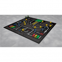 Соревновательное поле с элементами MakeX Stater Arenas Kit - «globural.ru» - Можайск