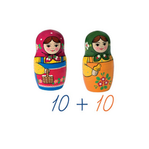 Счетный материал на магнитах "Матрешки". - «globural.ru» - Можайск