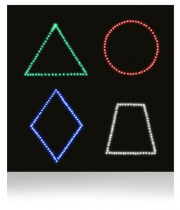 Интерактивная панель «Цветные фигуры-4» (вариант 2) - «globural.ru» - Можайск