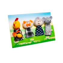 Набор пальчиковых кукол к сказке "Курочка Ряба" - «globural.ru» - Можайск